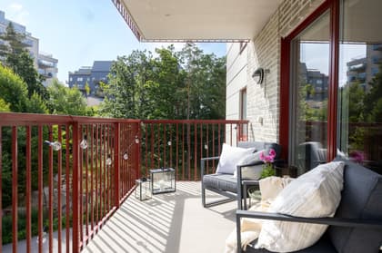 Balkong eller utsiktsbild