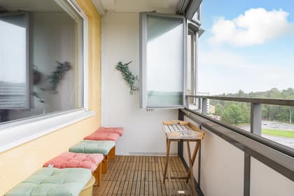 Balkong eller utsiktsbild