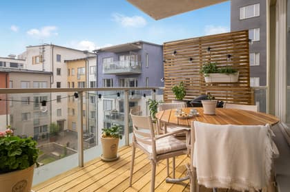 Balkong eller utsiktsbild