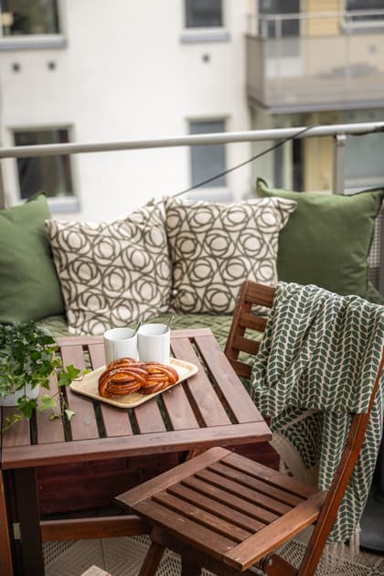 Balkong eller utsiktsbild