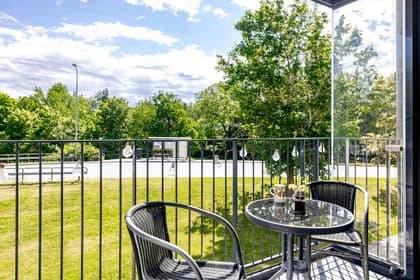 Balkong eller utsiktsbild