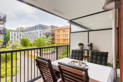 Balkong eller utsiktsbild