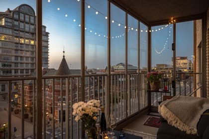 Balkong eller utsiktsbild