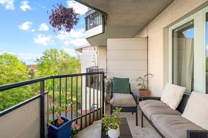 Balkong eller utsiktsbild