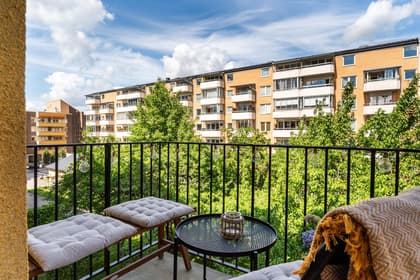 Balkong eller utsiktsbild