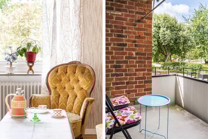 Balkong eller utsiktsbild