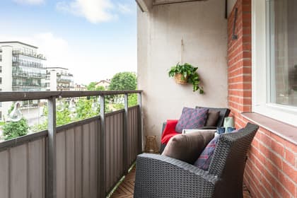 Balkong eller utsiktsbild