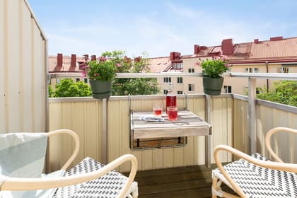 Balkong eller utsiktsbild