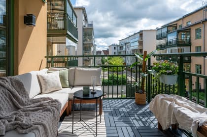 Balkong eller utsiktsbild