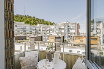 Balkong eller utsiktsbild