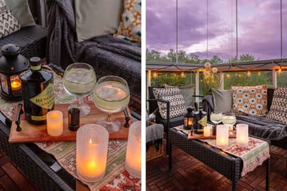 Balkong eller utsiktsbild