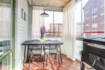 Balkong eller utsiktsbild