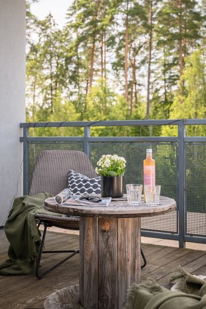 Balkong eller utsiktsbild