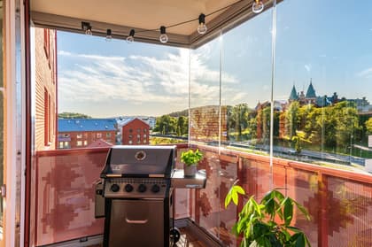 Balkong eller utsiktsbild