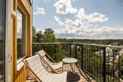 Balkong eller utsiktsbild