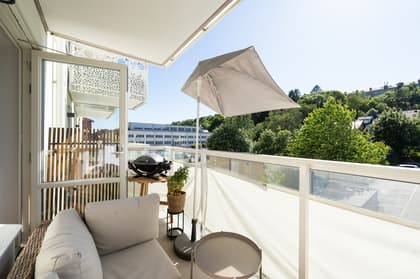 Balkong eller utsiktsbild