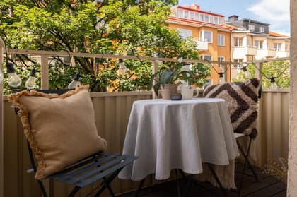 Balkong eller utsiktsbild