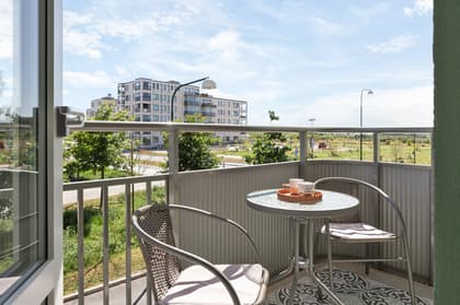 Balkong eller utsiktsbild