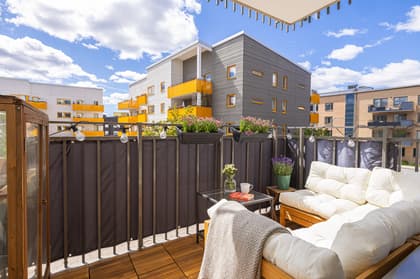 Balkong eller utsiktsbild