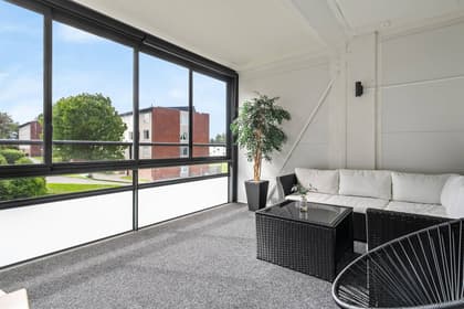 Balkong eller utsiktsbild