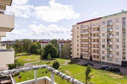 Balkong eller utsiktsbild