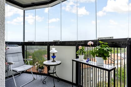 Balkong eller utsiktsbild