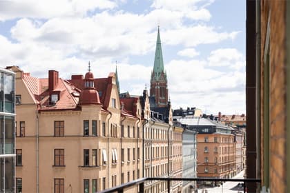 Balkong eller utsiktsbild