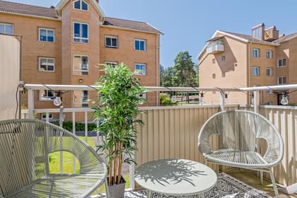 Balkong eller utsiktsbild