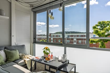 Balkong eller utsiktsbild