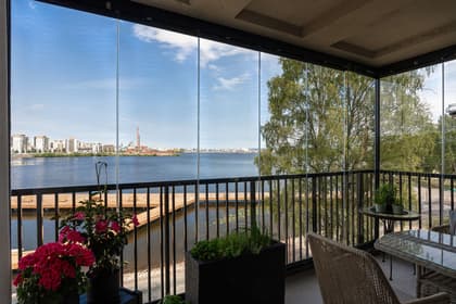 Balkong eller utsiktsbild