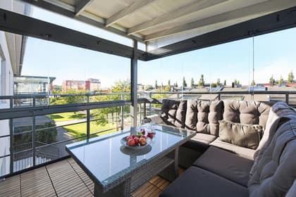 Balkong eller utsiktsbild