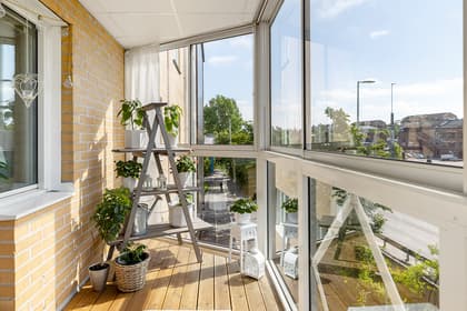 Balkong eller utsiktsbild