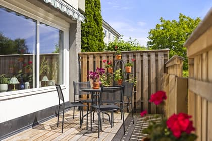 Balkong eller utsiktsbild