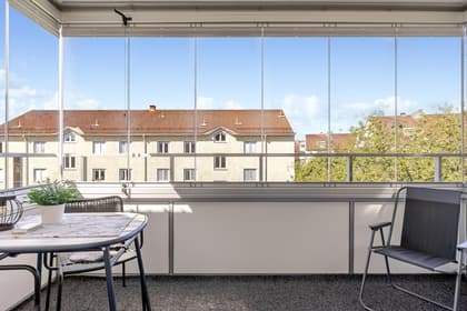 Balkong eller utsiktsbild