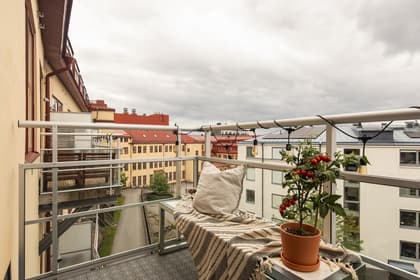 Balkong eller utsiktsbild