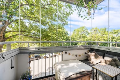 Balkong eller utsiktsbild