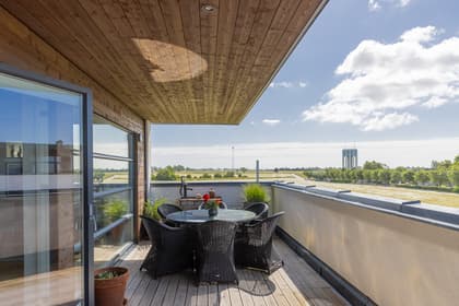 Balkong eller utsiktsbild