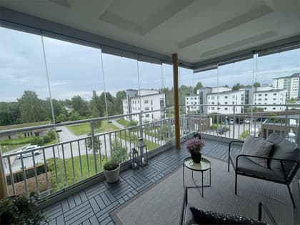 Balkong eller utsiktsbild