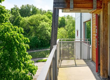 Balkong eller utsiktsbild