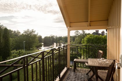 Balkong eller utsiktsbild