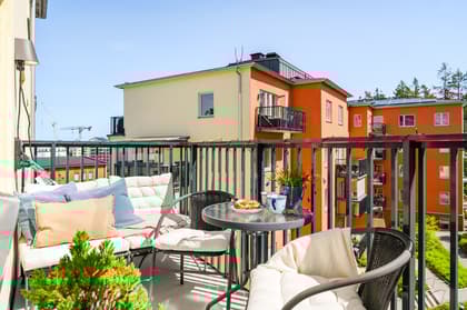 Balkong eller utsiktsbild