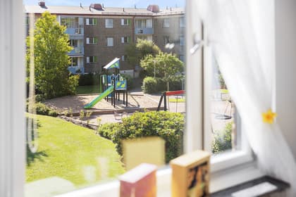 Balkong eller utsiktsbild