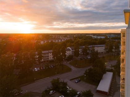 Balkong eller utsiktsbild