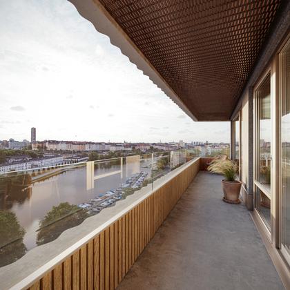 Balkong eller utsiktsbild