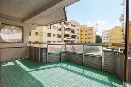 Balkong eller utsiktsbild