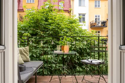 Balkong eller utsiktsbild