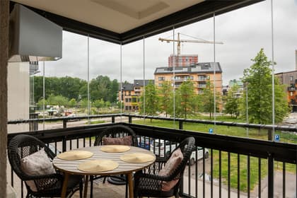 Balkong eller utsiktsbild