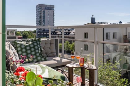 Balkong eller utsiktsbild