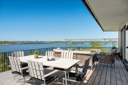 Balkong eller utsiktsbild