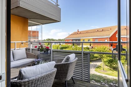 Balkong eller utsiktsbild